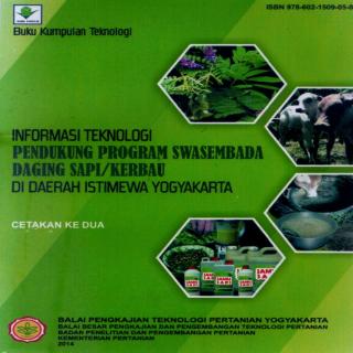 Informasi teknologi pendukung program swasembada daging sapi/kerbau