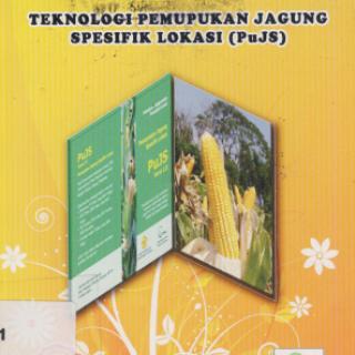 TEKNOLOGI PEMUPUKAN JAGUNG SPESIFIK LOKASI