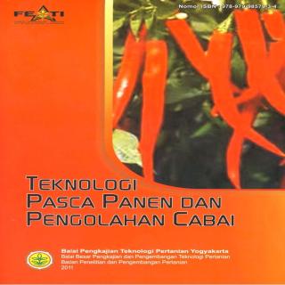 TEKNOLOGI PASCA PANEN DAN  PENGOLAHAN CABAI