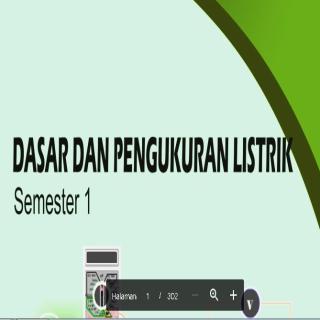 DASAR DAN PENGUKURAN LISTRIK, SEMESTER 1, KELAS X