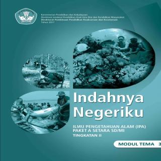 Ilmu Pengetahuan Alam (IPA) Paket A Tingkatan II Setara SD/MI Modul Tema 3 : Indahnya Negeriku