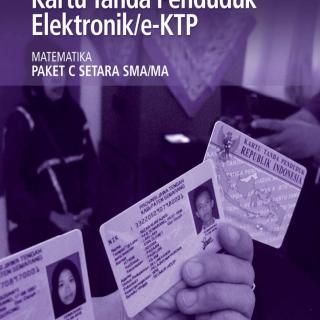 Matematika Paket C Tingkatan V Modul Tema 3  Modul Tema 3 : Kartu Tanda Penduduk Elektronik/e-KTP