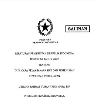 TATA CARA PELAKSANAAN HAK DAN PEMENUHAN KEWAJIBAN PERPAJAKAN