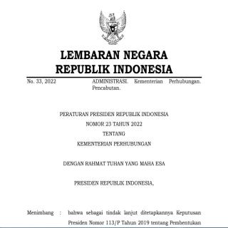KEMENTERIAN PERHUBUNGAN