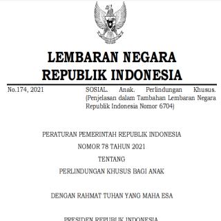 PERLINDUNGAN KHUSUS BAGI ANAK