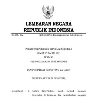 PENANGGULANGAN TUBERKULOSIS
