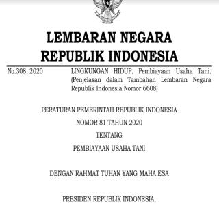 PEMBIAYAAN USAHA TANI