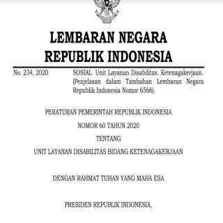 UNIT LAYANAN DISABILITAS BIDANG KETENAGAKERJAAN