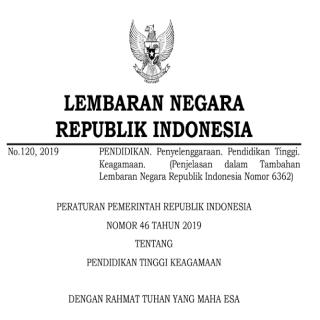 PENDIDIKAN TINGGI KEAGAMAAN