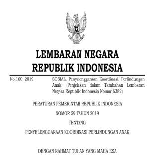 PENYELENGGARAAN KOORDINASI PERLINDUNGAN ANAK