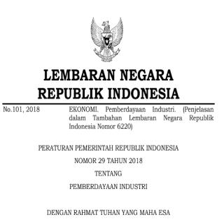 PEMBERDAYAAN INDUSTRI