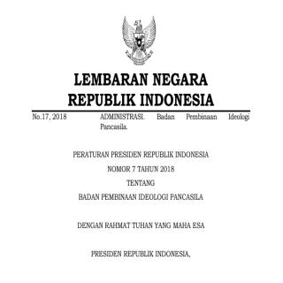 BADAN PEMBINAAN IDEOLOGI PANCASILA