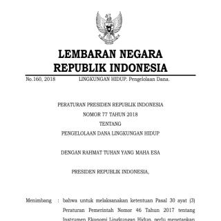 PENGELOLAAN DANA LINGKUNGAN HIDUP