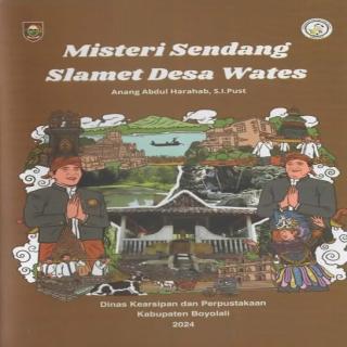 Misteri Sendang Slamet Desa Wates