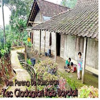 Desa asri di kaki gunung merbabu boyolali jawa tengah || jalannya nanjak ekstrim sampai ada trab